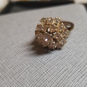 Vintage 18k GE ring